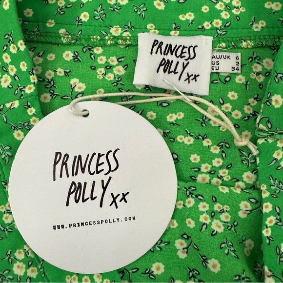 Women’s Princess Polly Charlie Floral Mini Slit Skirt Size 2 - Picture 11 of 16